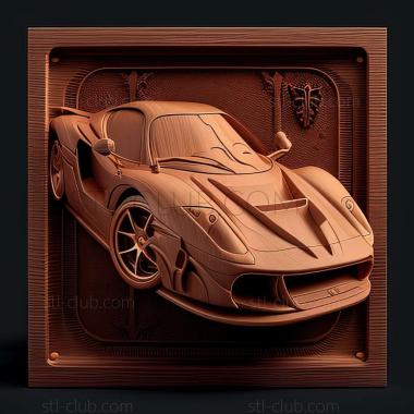 3D модель Ferrari Enzo (STL)